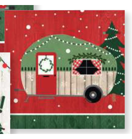 Creative Converting - Holiday Christmas Campers - Beverage Napkins