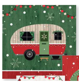 Creative Converting - Holiday Christmas Campers - Lunch Napkins