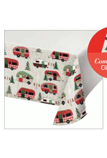 Creative Converting - Holiday Christmas Campers - Tablecover