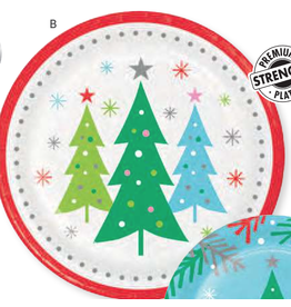 Creative Converting Holiday Whimsy - 9" Plate