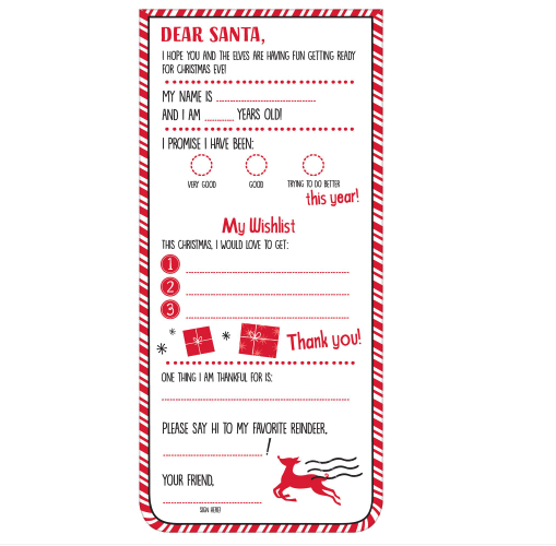 Amscan - Holiday Letters to Santa Kit