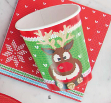 Unique Holiday Ugly Christmas Sweater 9oz Cups