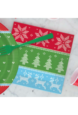 Unique Holiday Ugly Christmas Sweater Lunch Napkin