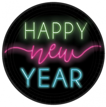 New Year's Glow - 10 1/2" Plate