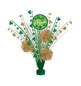 St. Patrick's day Tinsel Burst centerpiece