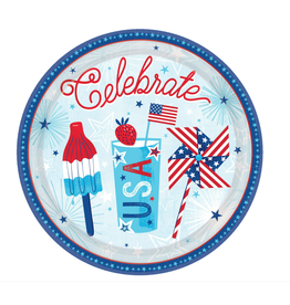Celebrate USA  - 7" Plates