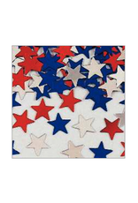 Creative Converting Confetti - Red White & Blue Star