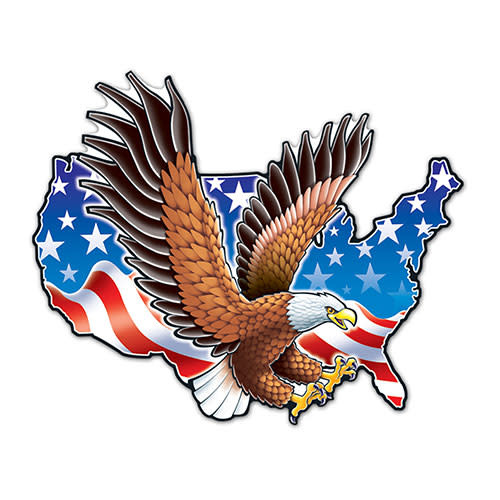 Beistle Cutout - American Eagle