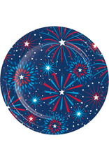 Creative Converting Fireworks - 9" Plate - 8ct