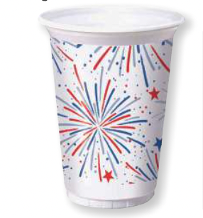 Creative Converting Fun Fireworks - 16 oz Tumbler