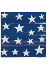 Amscan - Holiday Painted Patriotic Beverage Napkins - 50ct