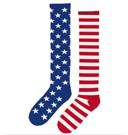 Patriotic - Knee High Socks