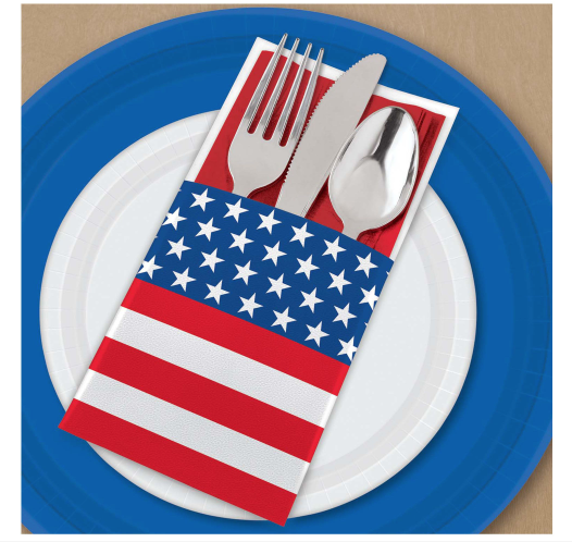 Patriotic Cutlery Holder