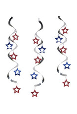 Creative Converting Patriotic Dizzy Danglers