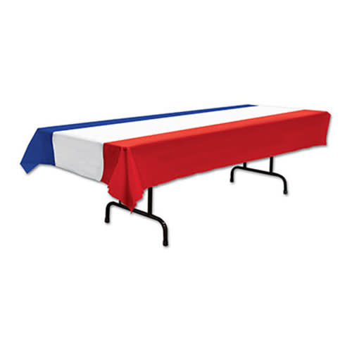 Beistle Tablecover - Patriotic 54x108