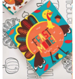 Creative Converting Cartoon Turkey -  Lunch Napkin