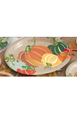Creative Converting Colorful Pumpkin - Oval Platter - Discontinued