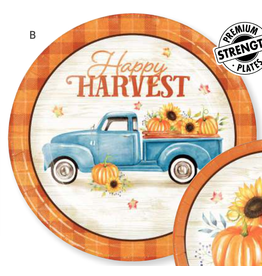 Creative Converting Harvest Truck - 9" Plates