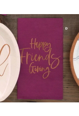 Unique Holiday Modern Thanksgiving - Friendsgiving Guest Napkin