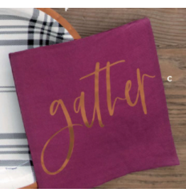 Unique Holiday Modern Thanksgiving - Gather Lunch Napkin