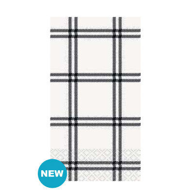 Unique Holiday Modern Thanksgiving - Plaid Guest Napkin