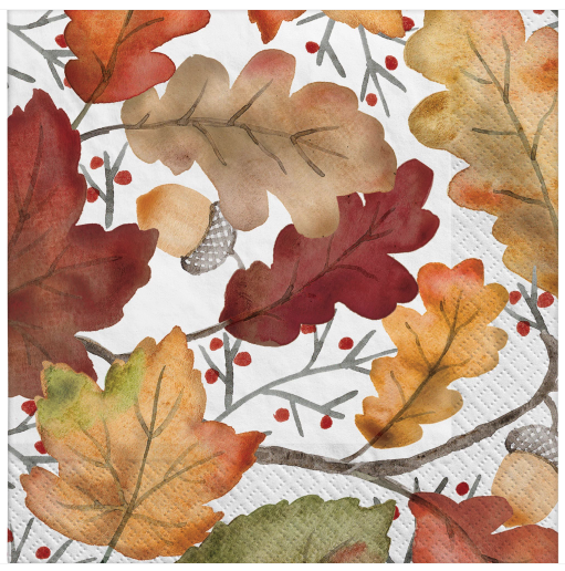 Amscan - Holiday Nature's Harvest Beverage Napkins