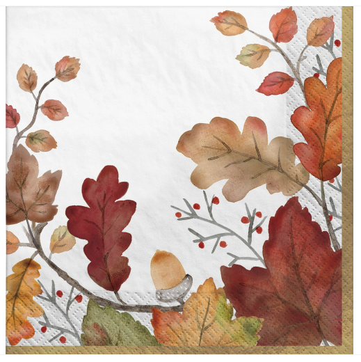 Amscan - Holiday Natures Harvest Lunch Napkin