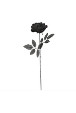 Amscan - Holiday Black Fabric Rose