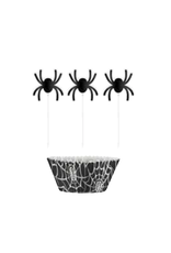 Unique Black Spider Cupcake Kit