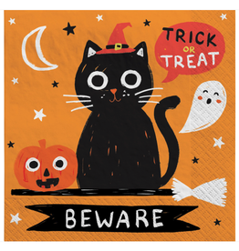 Amscan - Holiday Spooky Friends Beverage Napkins - 25pk