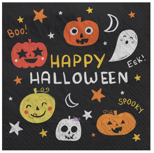 Amscan - Holiday Spooky Friends Luncheon Napkins - 25pk