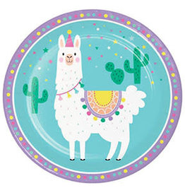 Creative Converting Llama Party 9" Plates