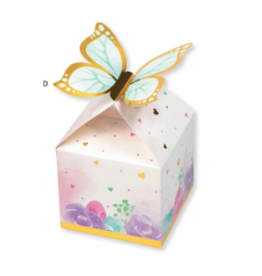 Creative Converting Butterfly Shimmer Favor Box