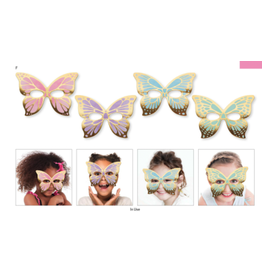 Creative Converting Butterfly Shimmer Paper Masks