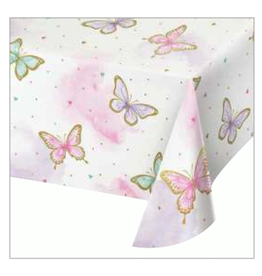 Creative Converting Butterfly Shimmer Tablecover