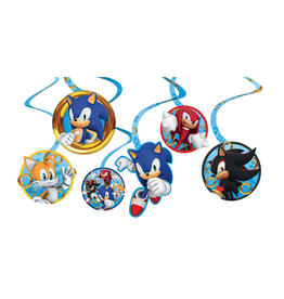 Sonic Spiral Decorations