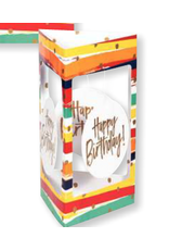 Creative Converting Birthday Stripes 3D. Centerpiece