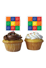 Creative Converting Block Party - Cupcake Toppers