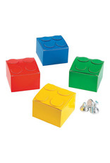 FUN EXPRESS Brick Party - Favor Boxes 6ct