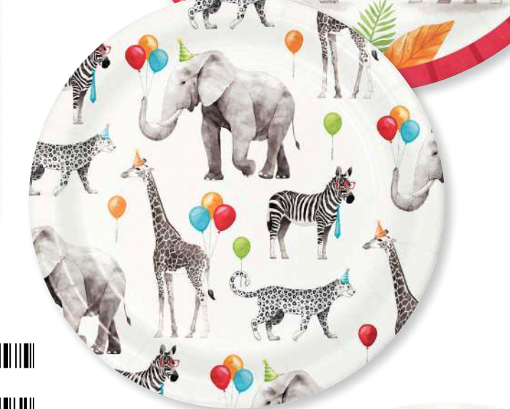 Creative Converting Party Animal 7" Plates