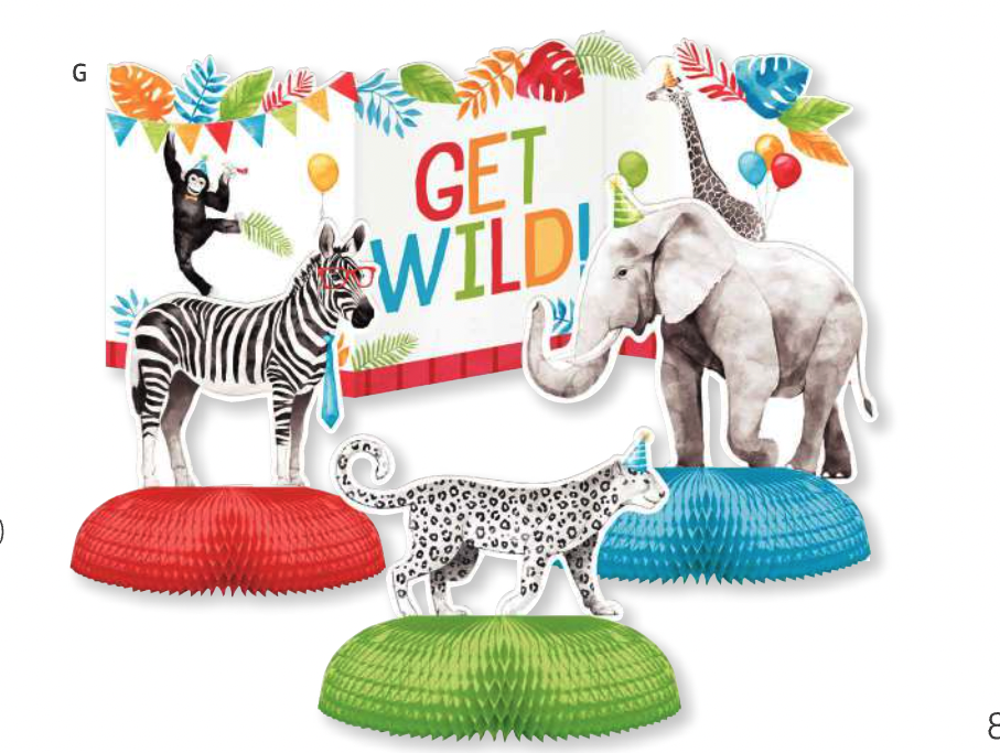 Creative Converting Party Animal Centerpiece