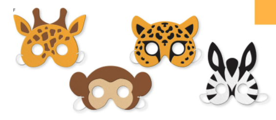 Creative Converting Party Animal Foam Masks
