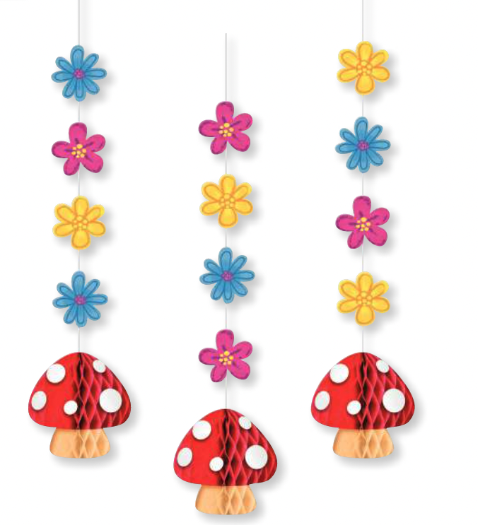 Creative Converting Party Gnomes Hanging Cutouts (Clearance)
