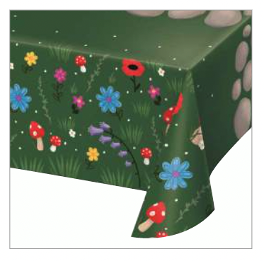 Creative Converting Party Gnomes Tablecover (YARD SALE)