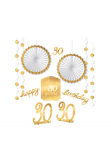 Golden Age Birthday 30th Room Decoration Kit