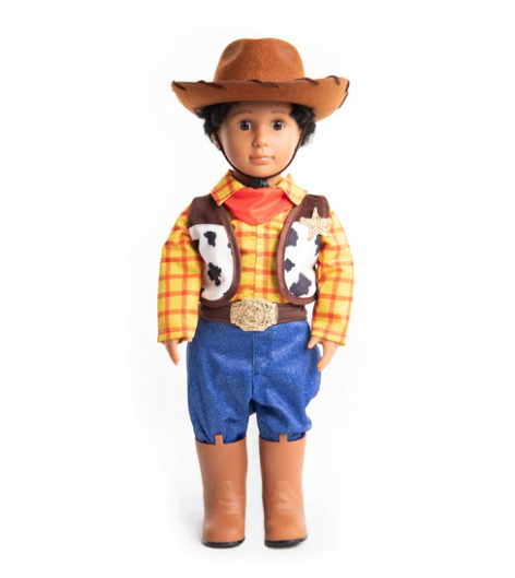 Little Adventures Doll Outfit - Cowboy w/ Hat