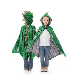 Little Adventures Dragon Cloak Green/Gold