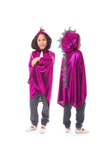 Little Adventures Dragon Cloak Magenta/Silver