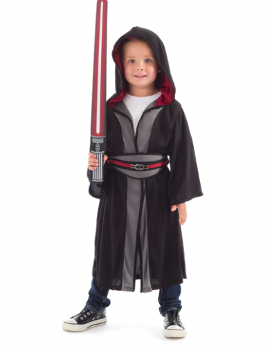 Little Adventures Galactic Villain Child Cloak - X-Large