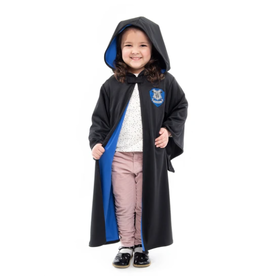 Little Adventures Wizard Robe Blue Hooded  - Small/Medium